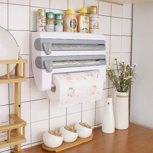 NNEOBA Paper Towel Holder Rack Kitchen Organizer