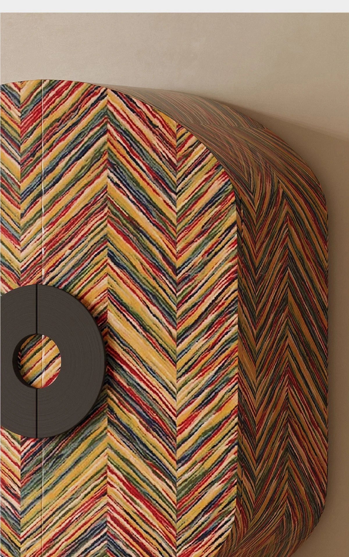 Living Room Against Wall Tall Chest of Drawers Art Display Cabinet Designer Model Entryway Cabinet