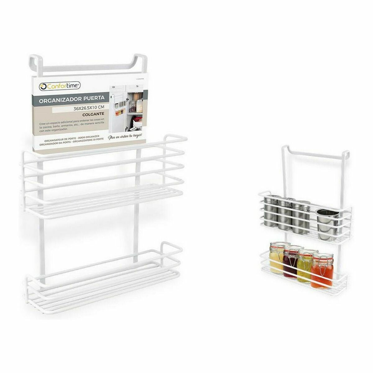 Kitchen Cupboard Organiser Confortime 144905 36 x 26,5 x 10 cm Kitchen (12 Units)