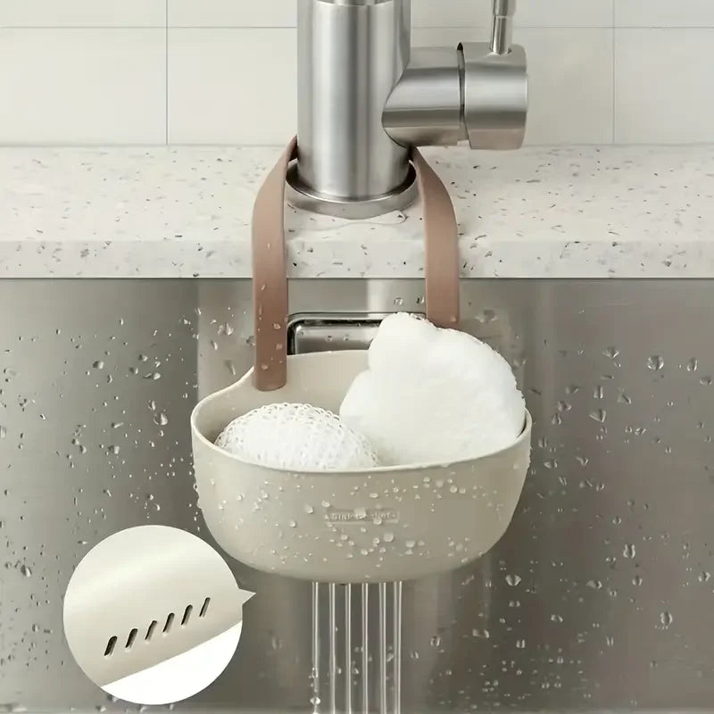 Kitchen Drain Rack Hanging Basket Sink Storage Supplies Soap Sponge Rack Face Towel Storage Rack Home Bathroom Kitchen Supplies