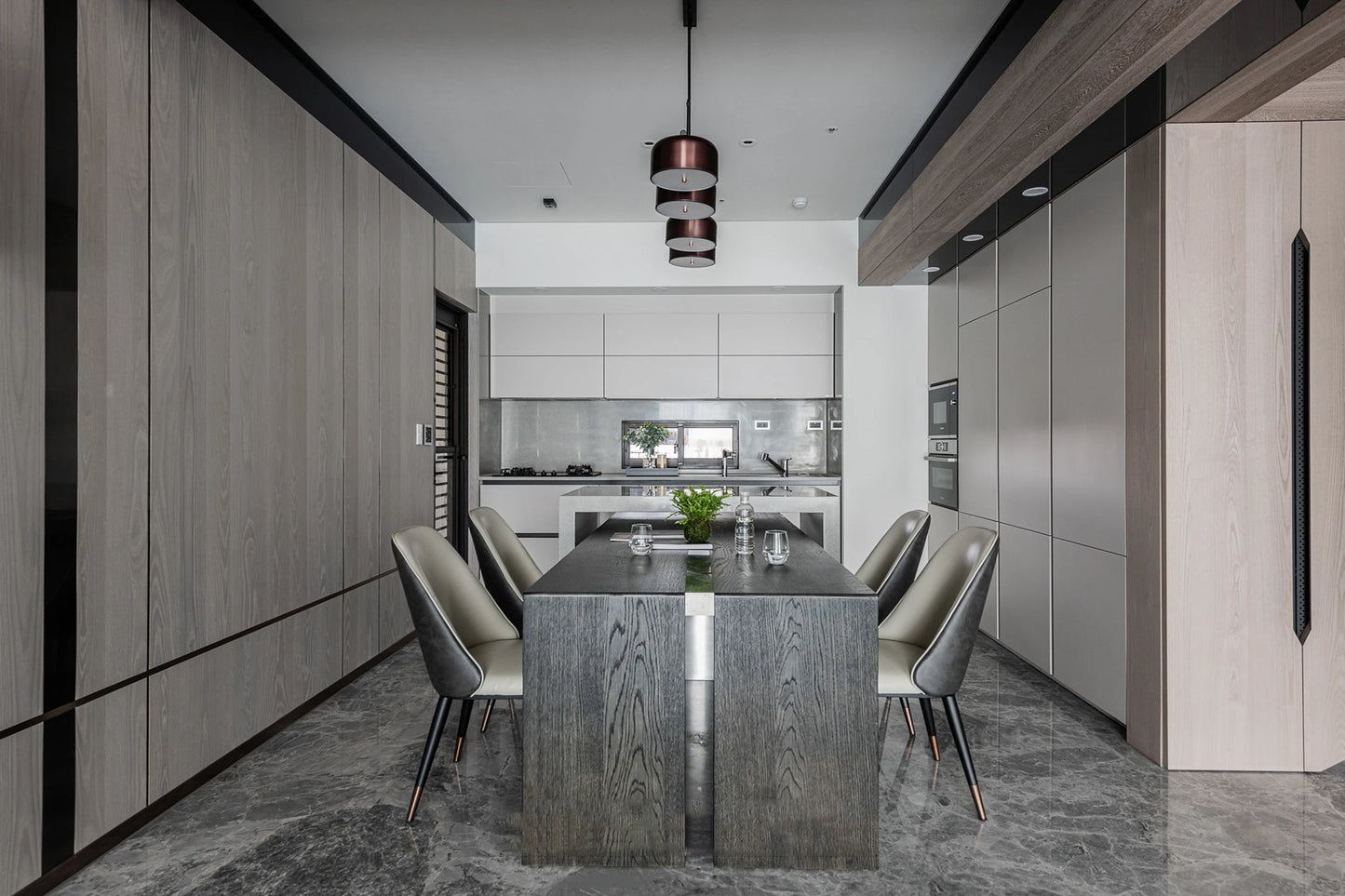 Angel Grace Modern White Shaker Modular Kitchen Cabinet MDF Panel PVC/Lacquer Design Island Furniture Kitchen Cabinets Product