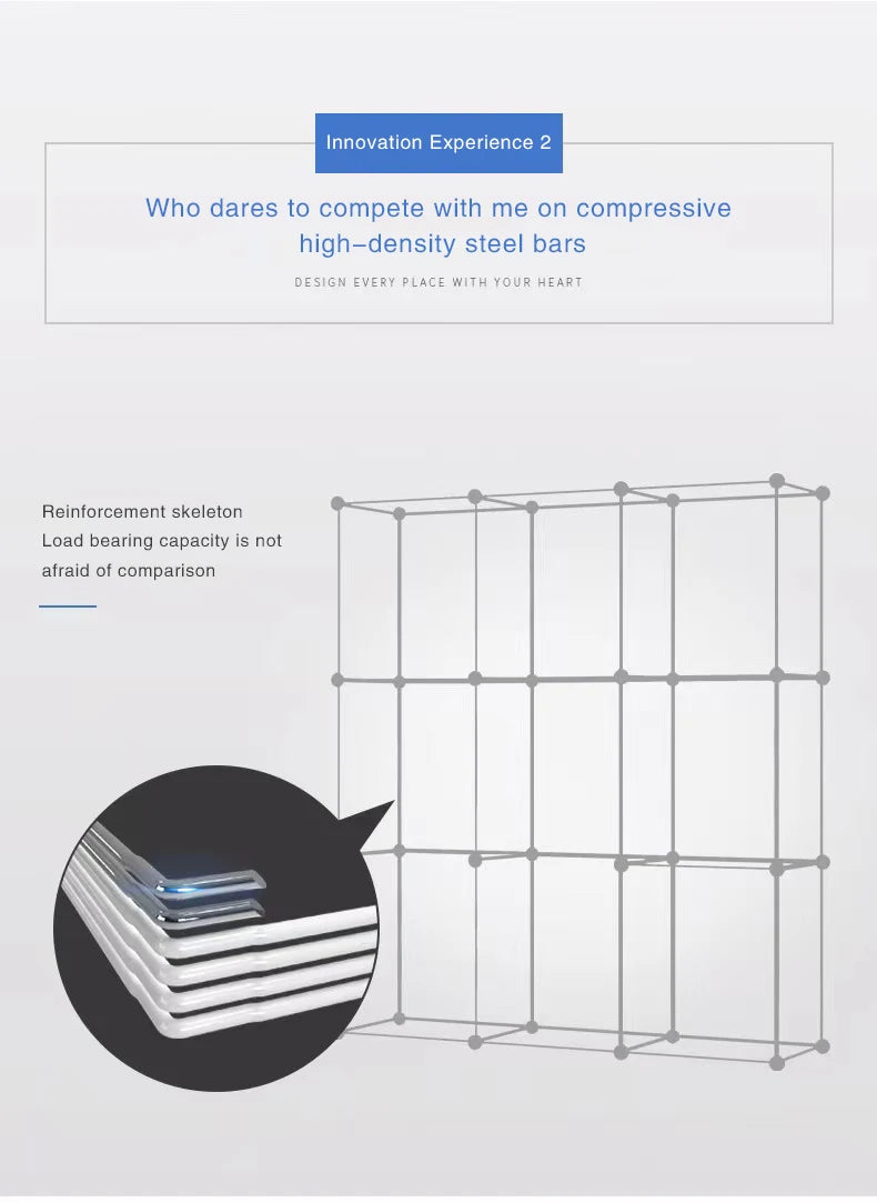 JAYA Diy Bedroom Portable Storage Cloth Wardrobe Plastic Designs Cabinet Master Style Online Built Baby Home Furniture