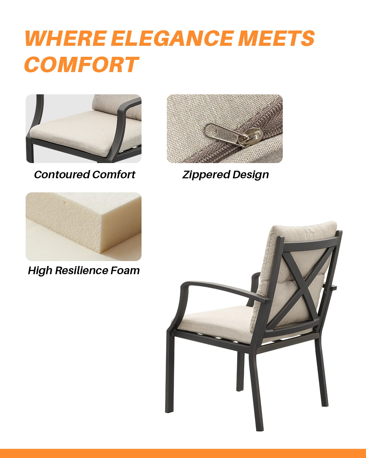 Premium 9-Piece Antique Outdoor Dining Set Lightweight Aluminum All-Weather UV-Resistant Free US Shipping Home School Furniture