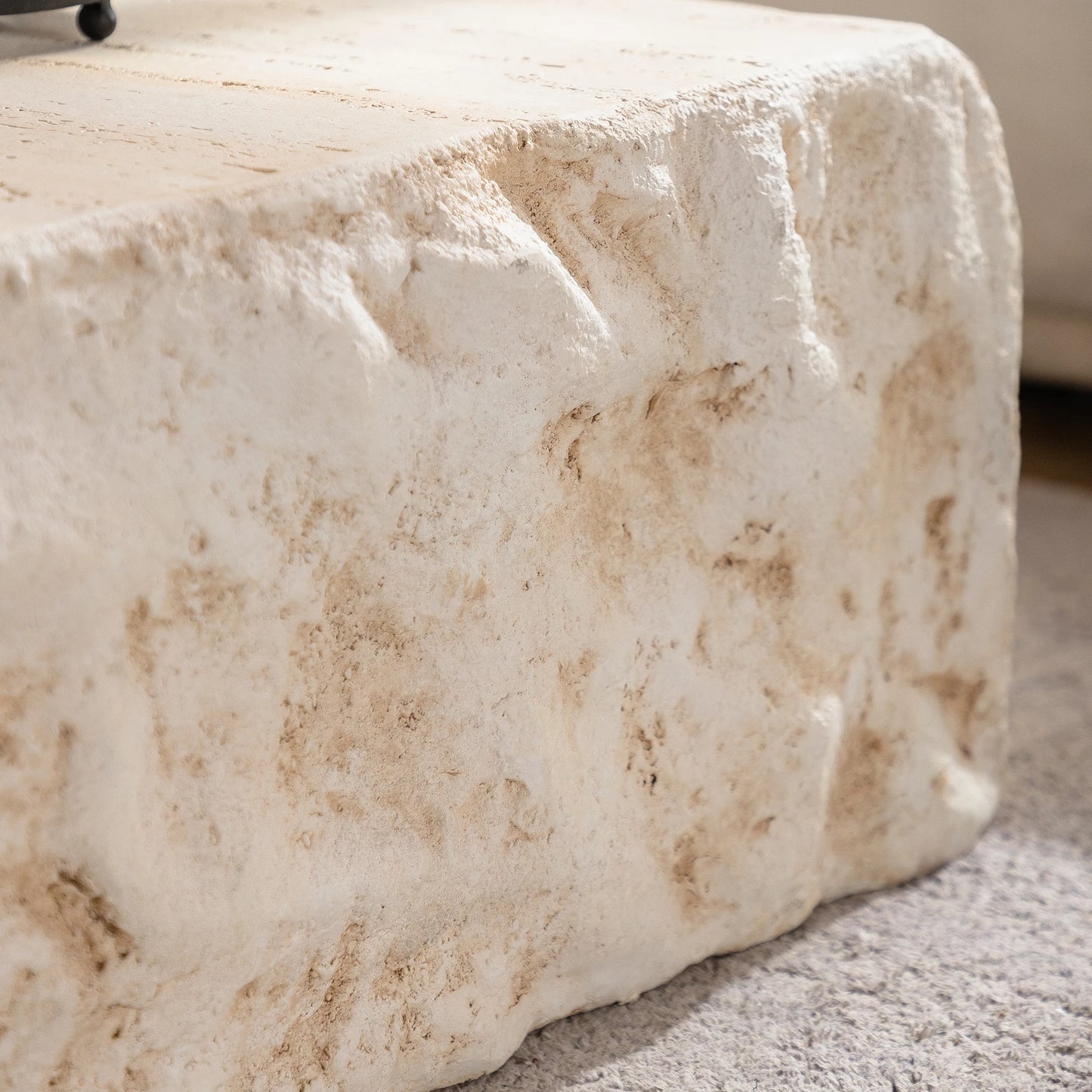 Modern Minimalist Rustic Style Wood Coffee Table Italian Light Luxury Designer Easy to Clean Home Furniture Hotel Use square