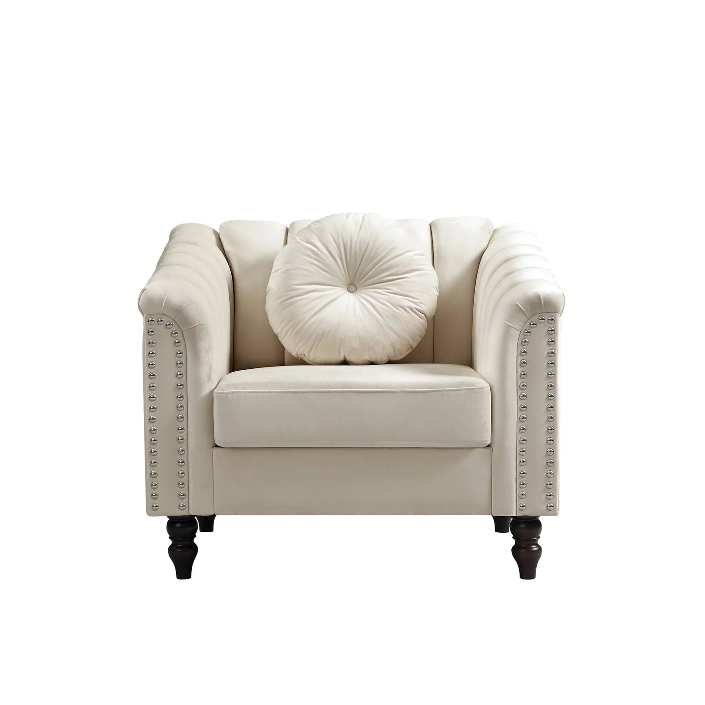 Modern Nordic Design Luxury Living Room Set New Style 2-Seater Leather Sofa Upholstered Corner Furniture for Home Use