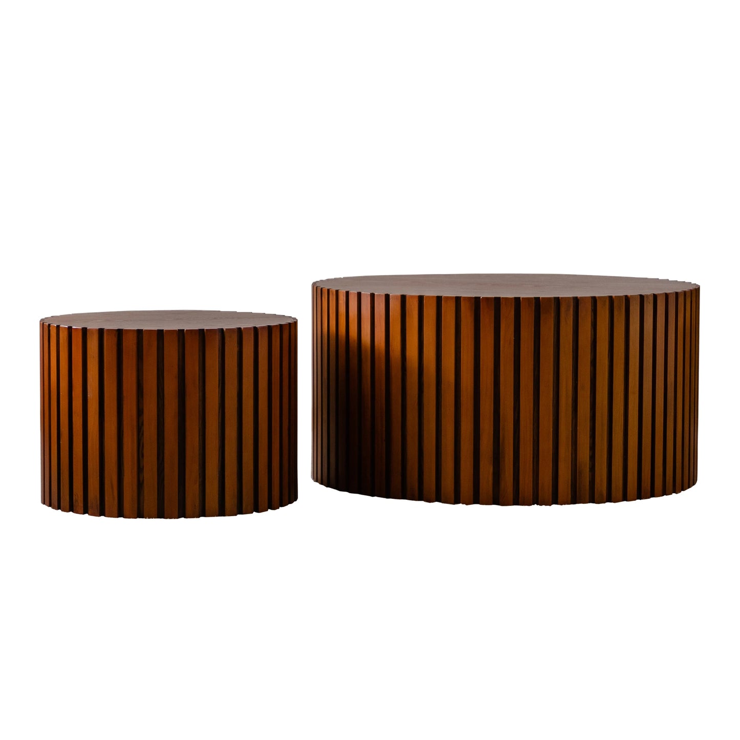 USA Overseas Geometric Modern Design Warehouse Wood Grain Coffee Table High Quality Living Room Furniture Ready Ship