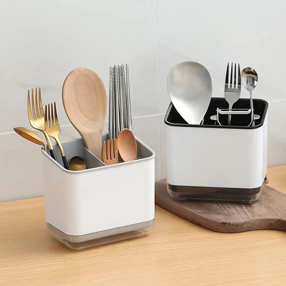 Multi-Function Tableware Drying Rack — Compact Organizer for Utensils & Cutlery