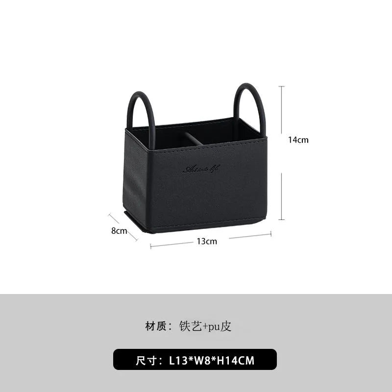 Creative Multifunctional Storage Baskets Simple Desktop Makeup Brush Stationery Home Decor Storage Box Accessories Ornaments