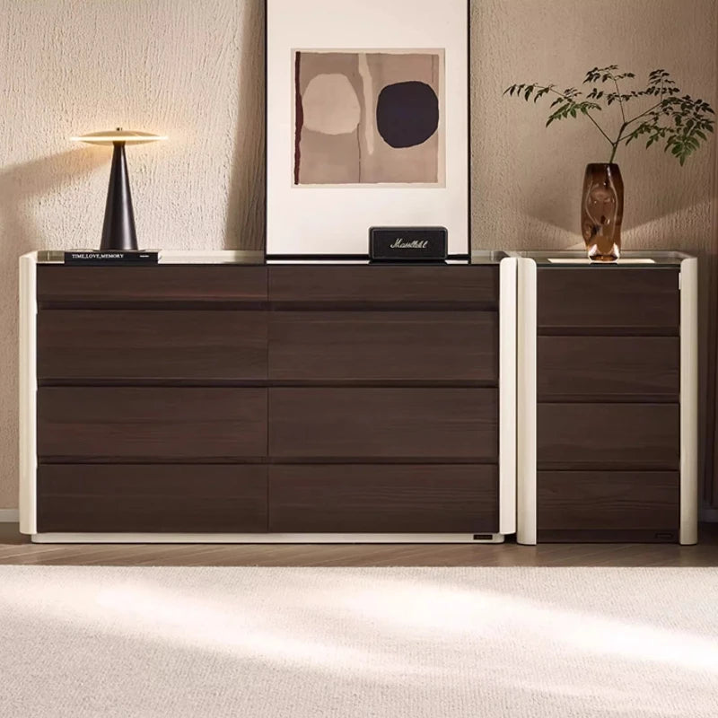 Modern luxury living room cabinets Storage locker Dresser Wardrobe display cabinet drawer type storage stand home furniture