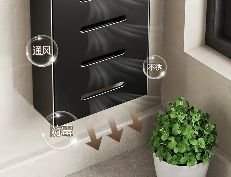 Kitchen knife storage box, knife holder, non-perforation, wall-mounted rack, kitchen items，kitchen accessories organizer