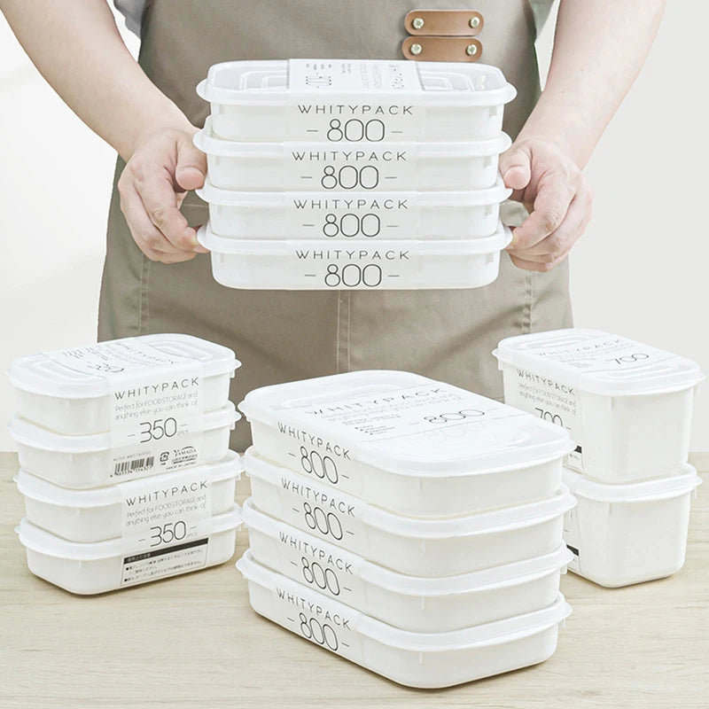 Divided Meat & Food Storage Container for Refrigerator