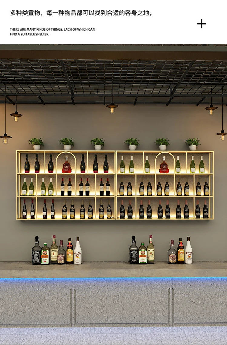 Living Room Bar Cabinet Storage Column Display Design Wedding Kitchen Houses Handmade Wine Rack Modern Wijnrek Square Furniture
