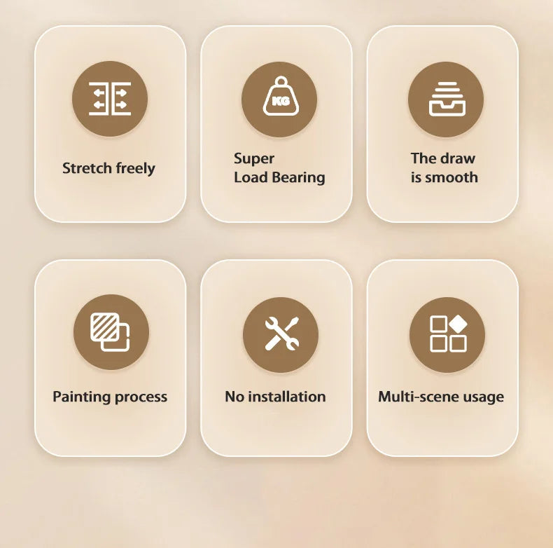 Kitchen Cabinet Basket With Slide Rails Drawer Type Bowl Dish Spice Box Storage Rack Scalable Shelf Bathroom Cabinets Organizer