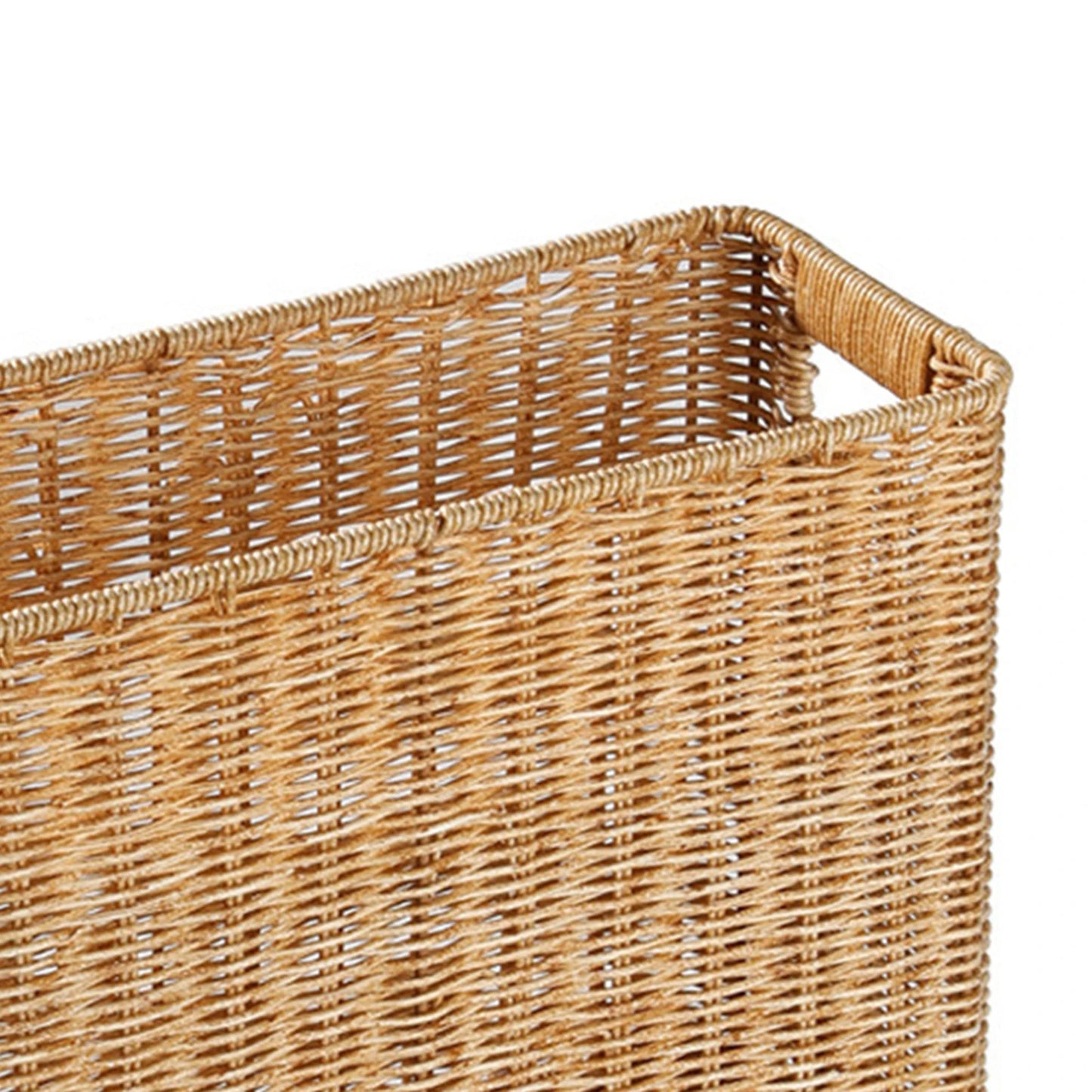 Magazine Basket Organizer Decorative Containers Finishing Basket for Magazine Newspaper