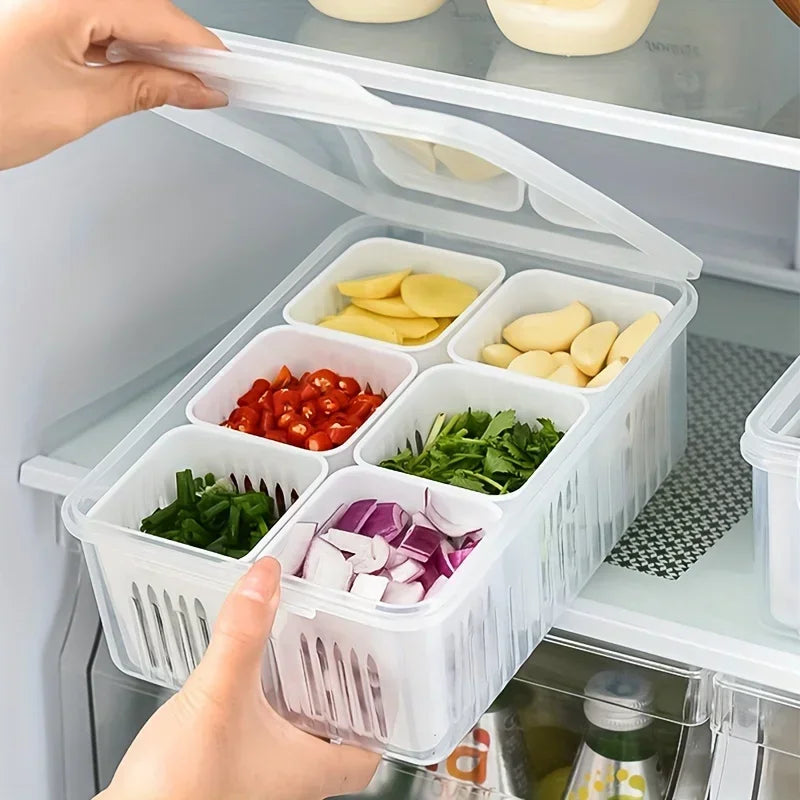 Airtight Refrigerator Food Storage Containers with Lids