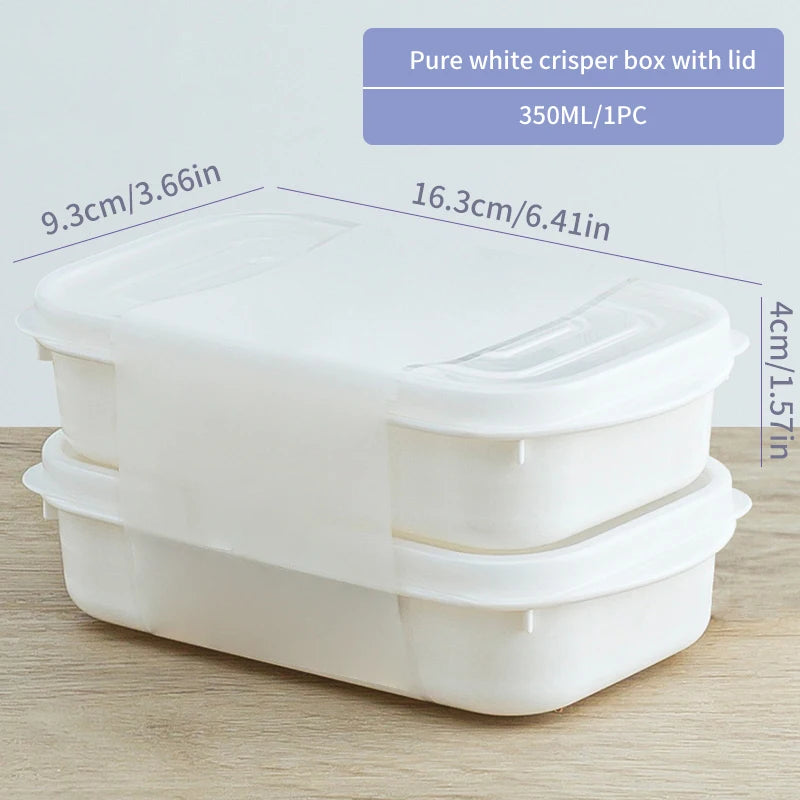 Divided Meat & Food Storage Container for Refrigerator