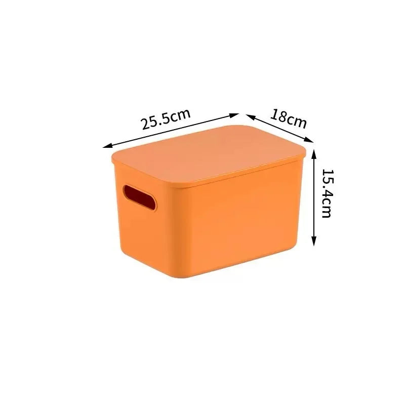 Underwear Stackable Baskets Colorful Desktop snacks Box Containers Plastic Storage Box Jewelry