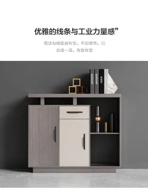 Supplies Storage Living Room Cabinets Filing Decor Bookcase Wood Living Room Cabinets Buffet Postmodern Vitrina Salon Furniture