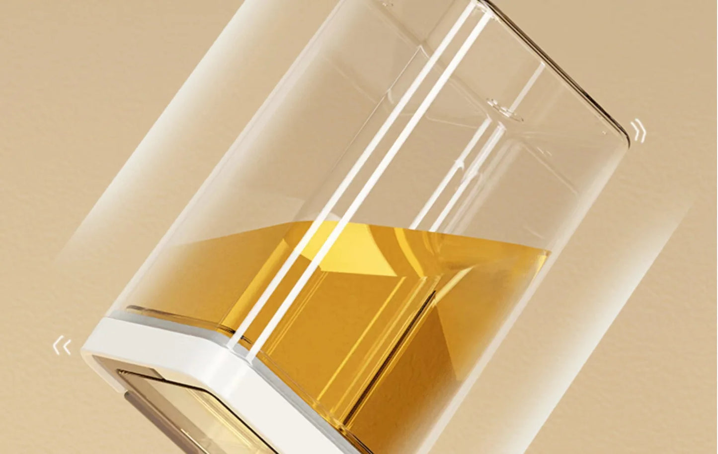 Airtight Kitchen Grain & Snack Storage Container for Coffee and Dry Foods