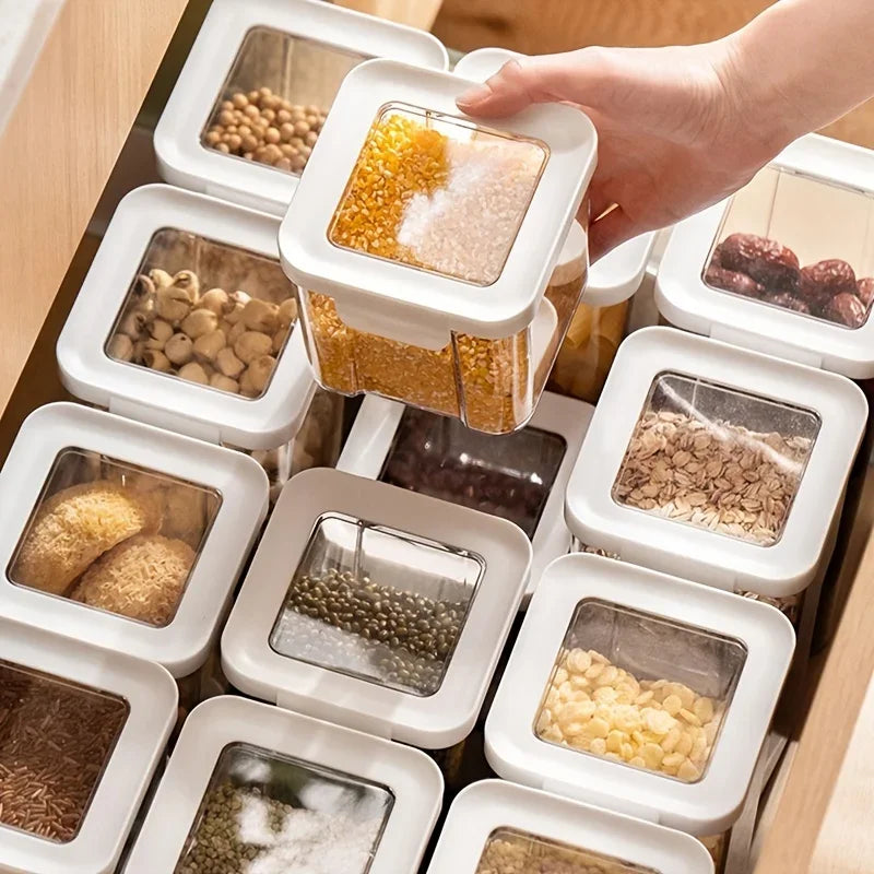 Airtight Kitchen Grain & Snack Storage Container for Coffee and Dry Foods