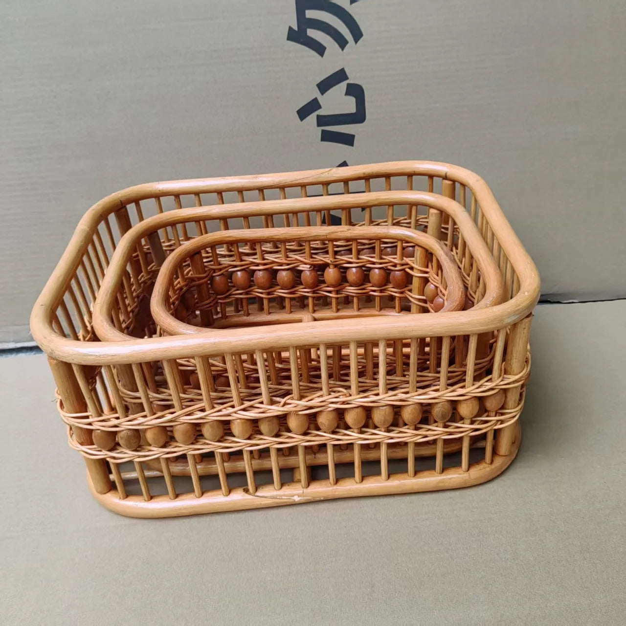 Basketry Fruit Baskets Willow Woven Baskets Snack Baskets Basket Weaving Storage Baskets Hotel Supplies and Straw Woven