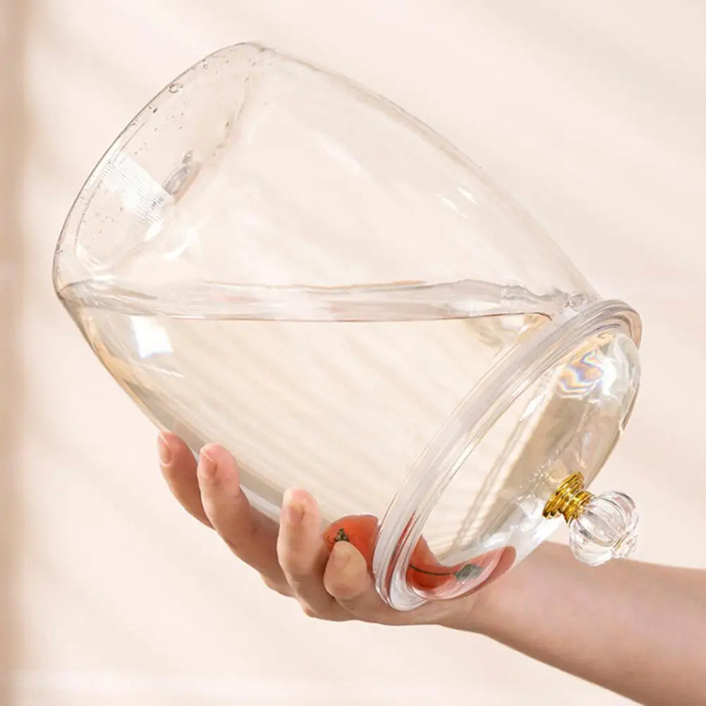 Large Clear Airtight Pantry Storage Container for Cereals, Flour & Dry Foods