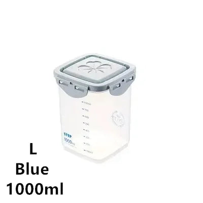 Clear Airtight Food Storage Canisters (3 Sizes)