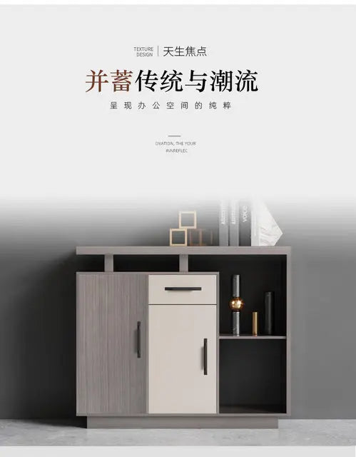 Supplies Storage Living Room Cabinets Filing Decor Bookcase Wood Living Room Cabinets Buffet Postmodern Vitrina Salon Furniture