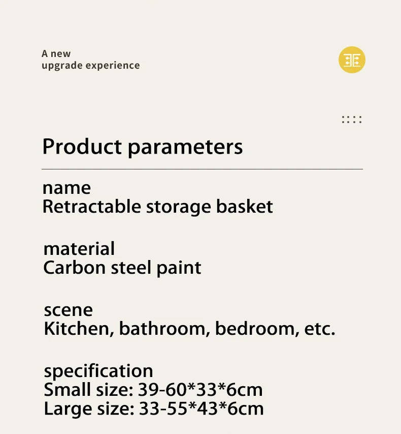 Kitchen Cabinet Basket With Slide Rails Drawer Type Bowl Dish Spice Box Storage Rack Scalable Shelf Bathroom Cabinets Organizer