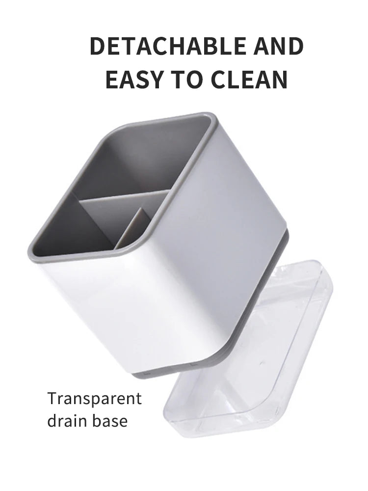 Multi-Function Tableware Drying Rack — Compact Organizer for Utensils & Cutlery