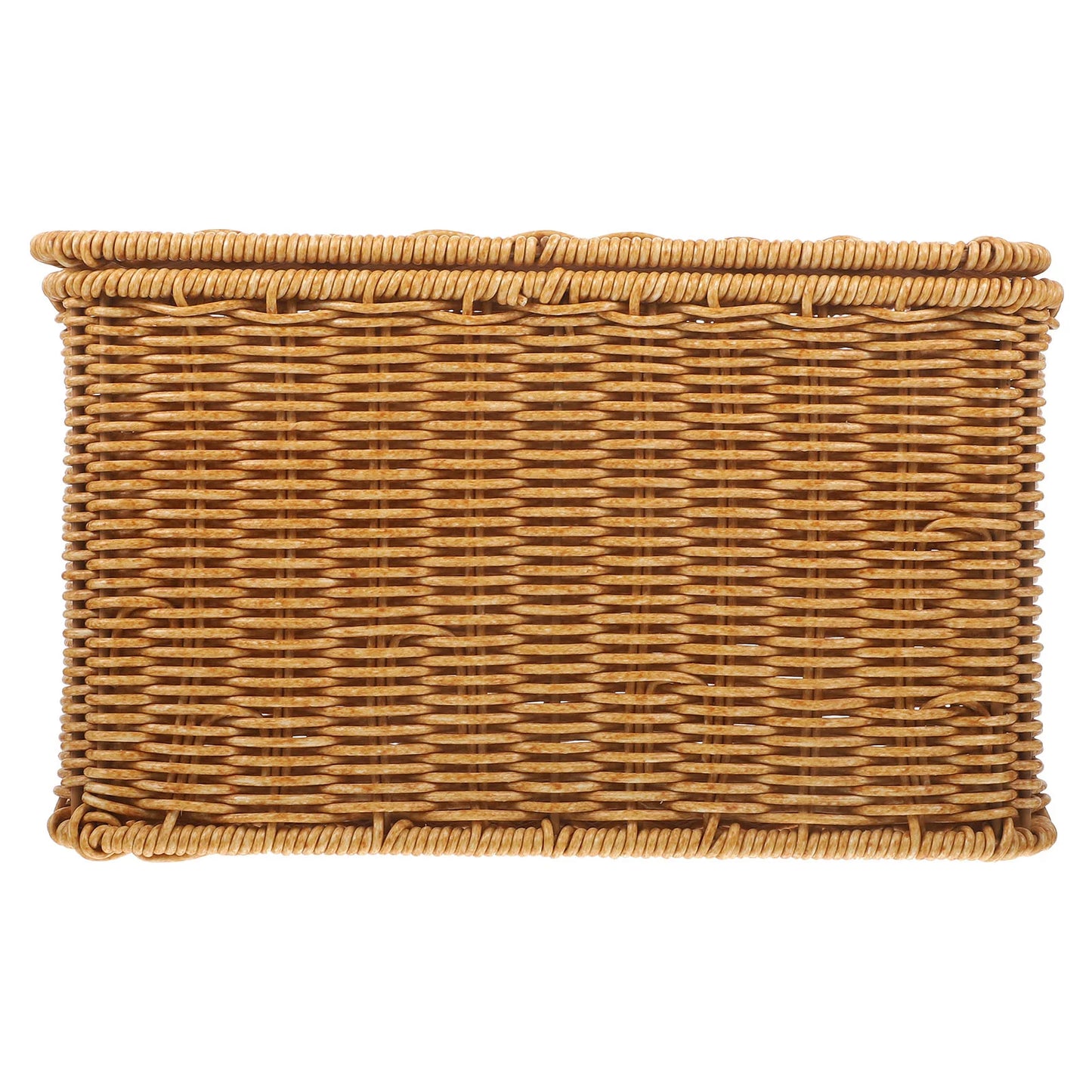 Basket Woven Storage Box Multi Function Basket Decorative Container Home Bins Indoor Clothes Toy Holder Lightweight Basket