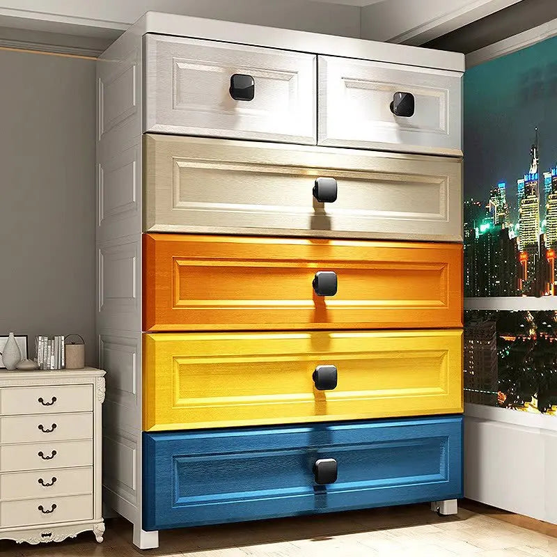 Bedroom Storage Cabinet Modern Minimalist Drawer Cabinet Storage Cabinet Living Room Chest of Drawers Bedside Storage Cabinet