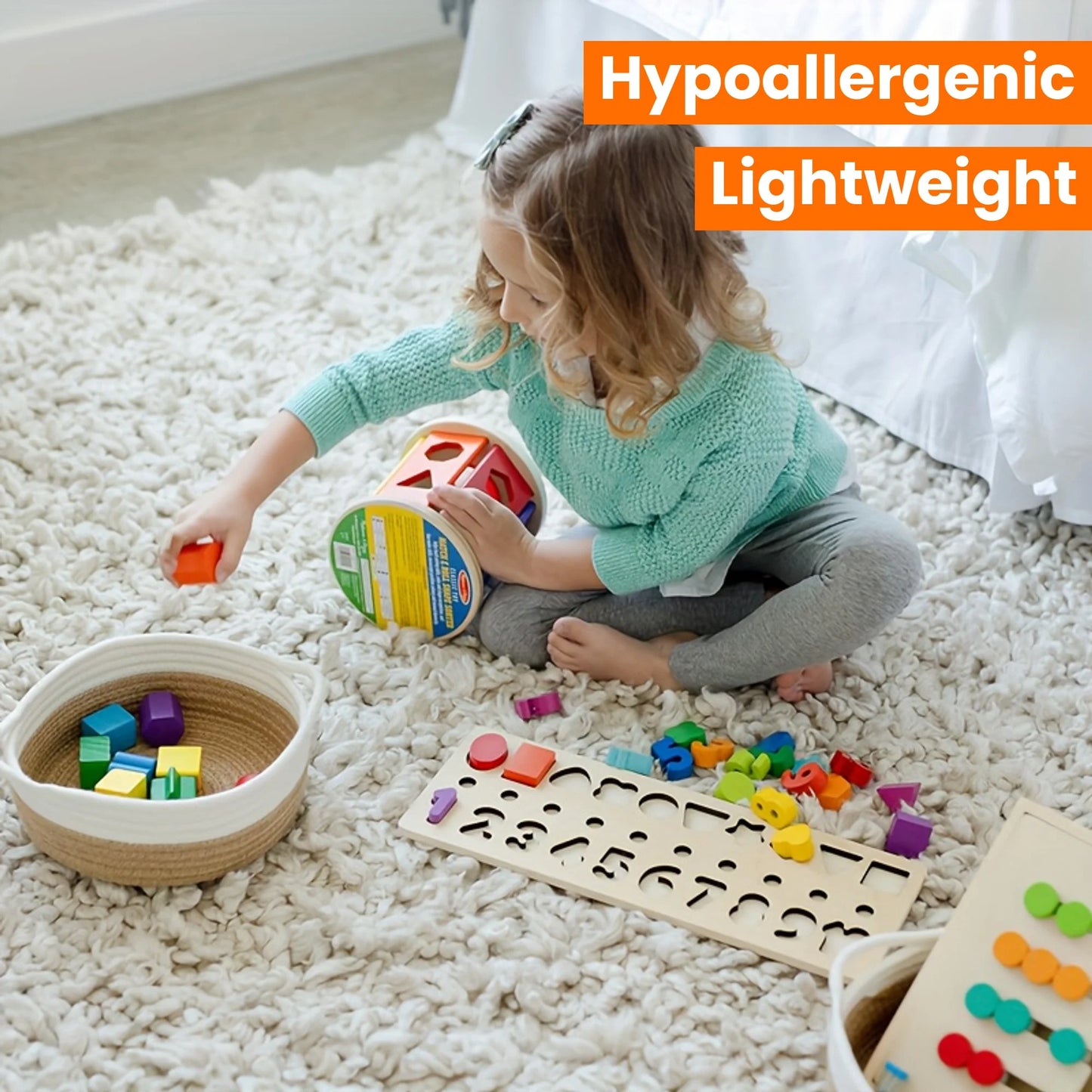 5pcs set of circular small baskets,hand woven baskets,toy storage baskets, fruits,remote controls,bathroom,table, key baskets