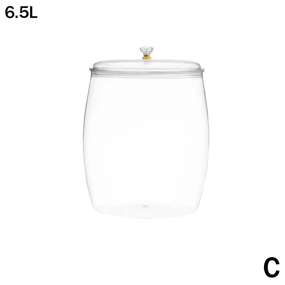 Large Clear Airtight Pantry Storage Container for Cereals, Flour & Dry Foods