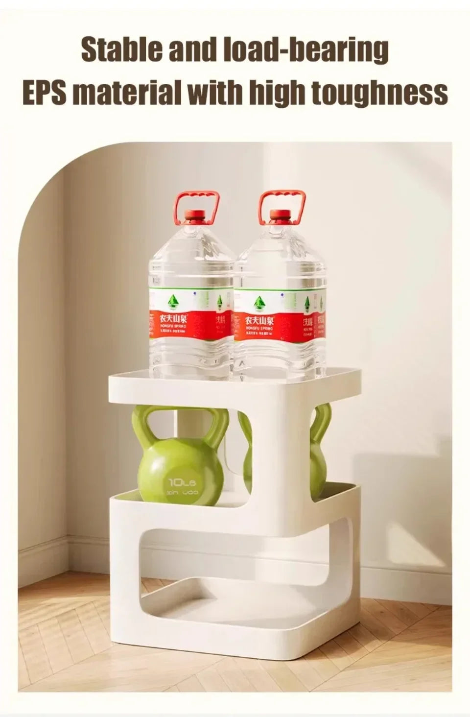 Multi Functional Home Storage Rack Simple and Modern Bedside Table Creative Fashion Detachable Double-layer Storage Platform