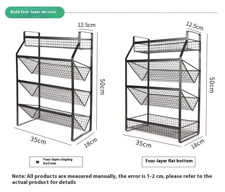 Kitchen Condiment Shelf Multi Tier Drawer Storage Cabinet Basket Organizer Drawer Ideal Countertop Pantry Under The Sink Desktop