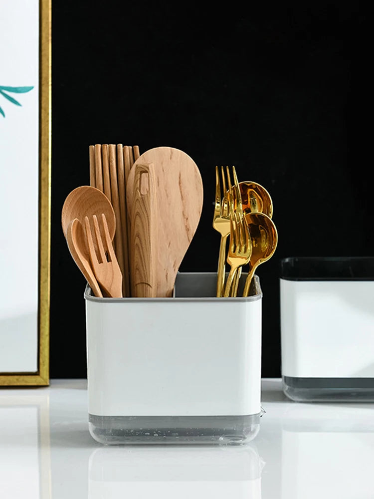 Multi-Function Tableware Drying Rack — Compact Organizer for Utensils & Cutlery