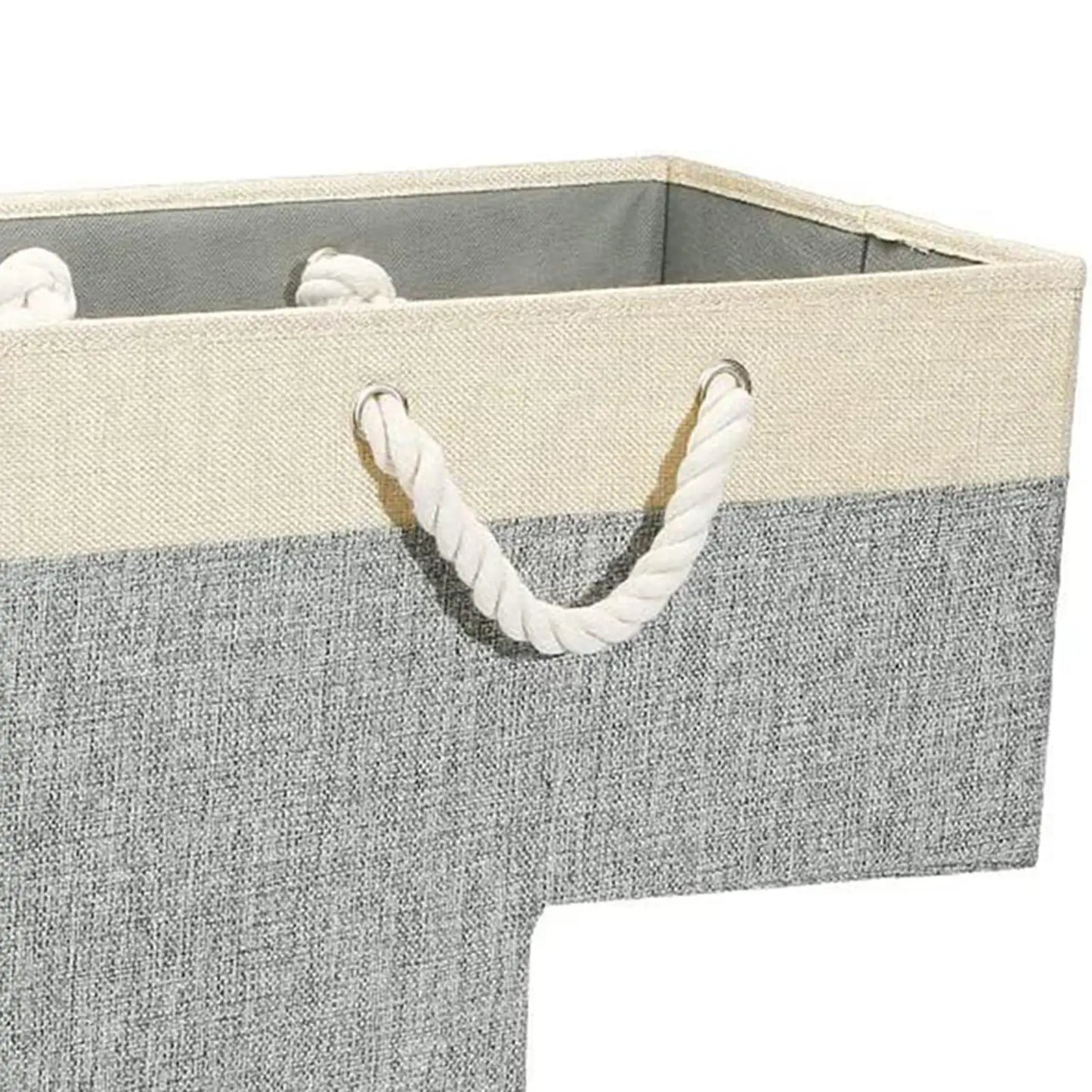 Stair Basket with Handles Stair Case Baskets for Office Decor Wooden Stairs