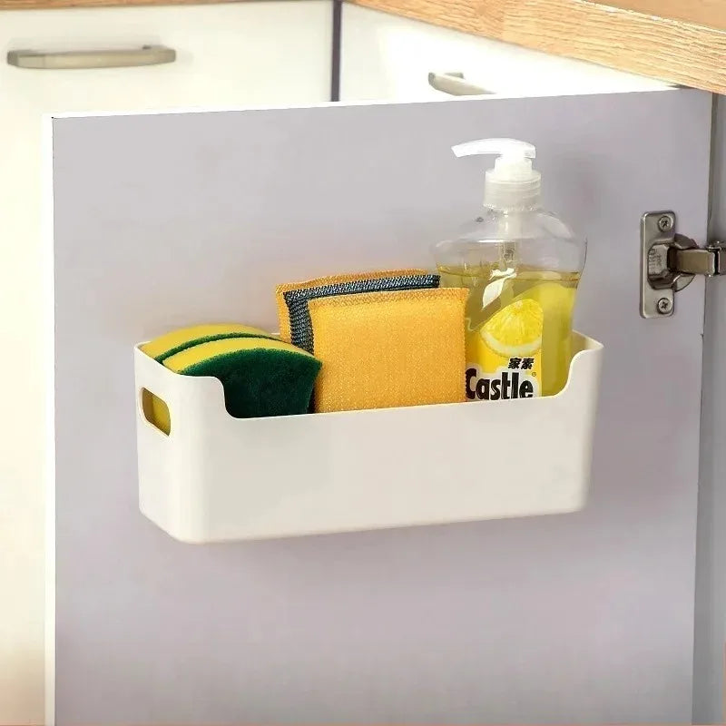 Kitchen cabinets are classified and organized into storage boxes for dishes seasoning bottles drawers and storage boxes