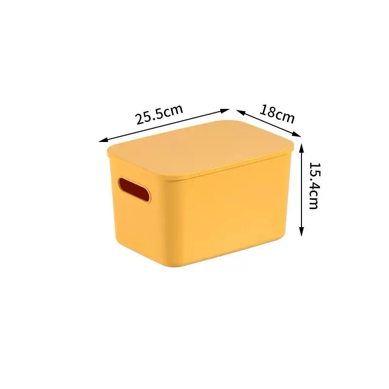 Underwear Stackable Baskets Colorful Desktop snacks Box Containers Plastic Storage Box Jewelry