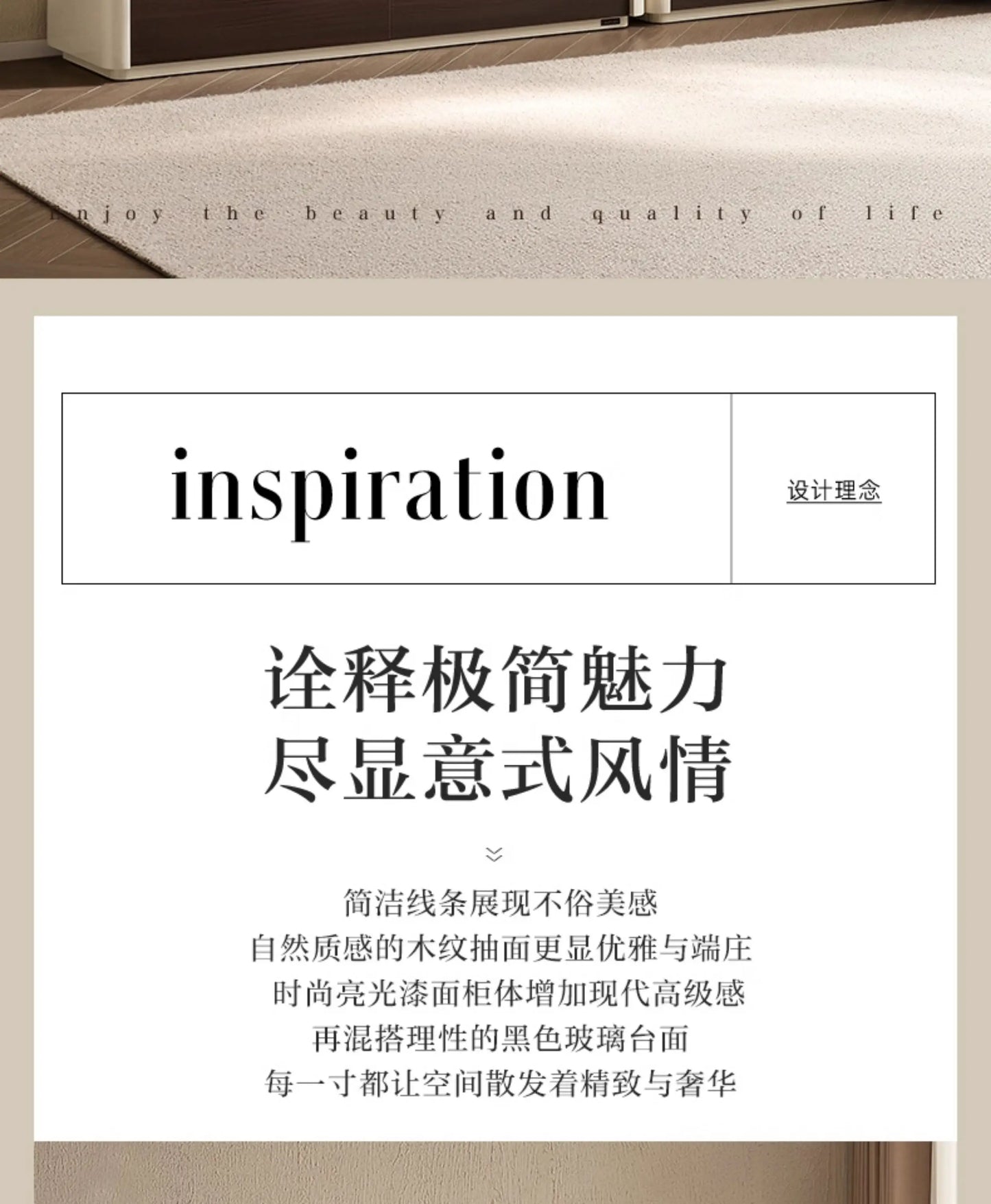 Modern luxury living room cabinets Storage locker Dresser Wardrobe display cabinet drawer type storage stand home furniture