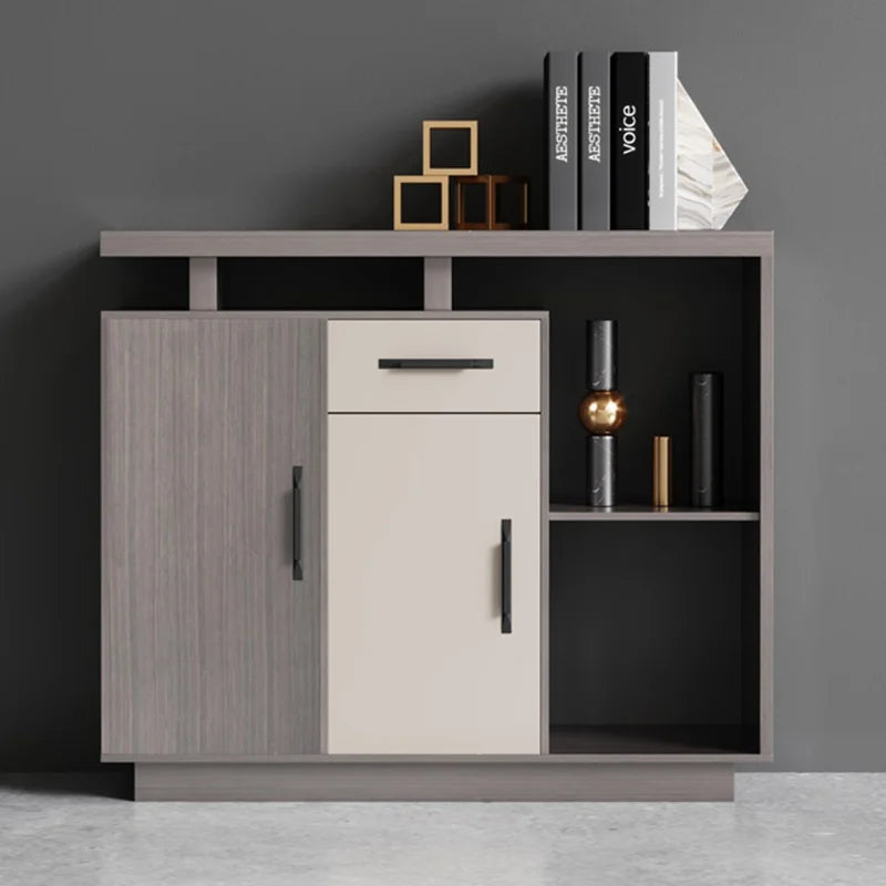 Supplies Storage Living Room Cabinets Filing Decor Bookcase Wood Living Room Cabinets Buffet Postmodern Vitrina Salon Furniture