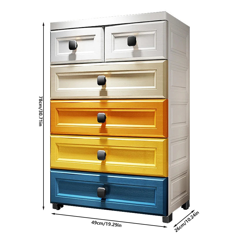 Bedroom Storage Cabinet Modern Minimalist Drawer Cabinet Storage Cabinet Living Room Chest of Drawers Bedside Storage Cabinet