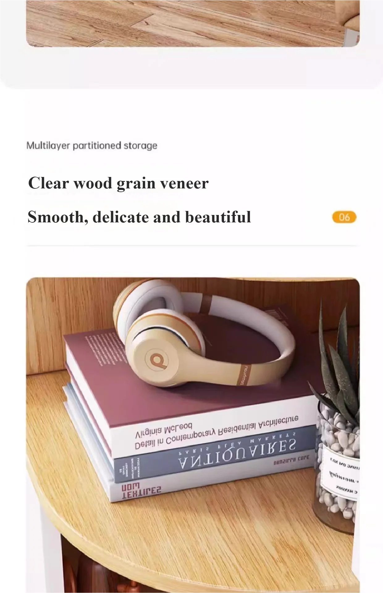 Solid Wood Wall-Mounted Corner Shelf Unit Narrow Bookshelf with Storage Space-Saving Design for Small Living Room & Home Office