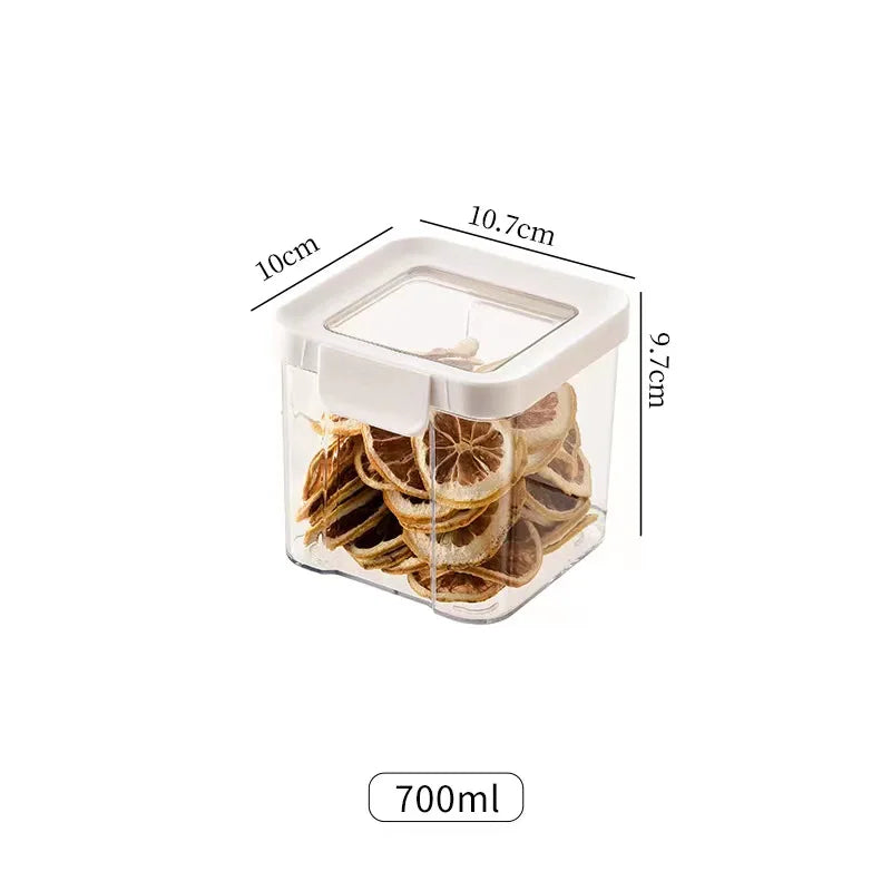 Airtight Kitchen Grain & Snack Storage Container for Coffee and Dry Foods