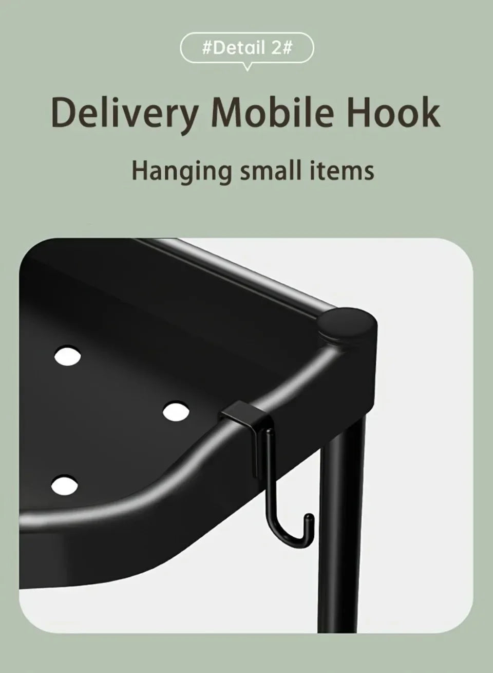 Kitchen Seasoning Shelf Spice Countertop Corner Stands Multi-layer Storage Easy To Clean High-quality Steel Plate Kitchen Shelf