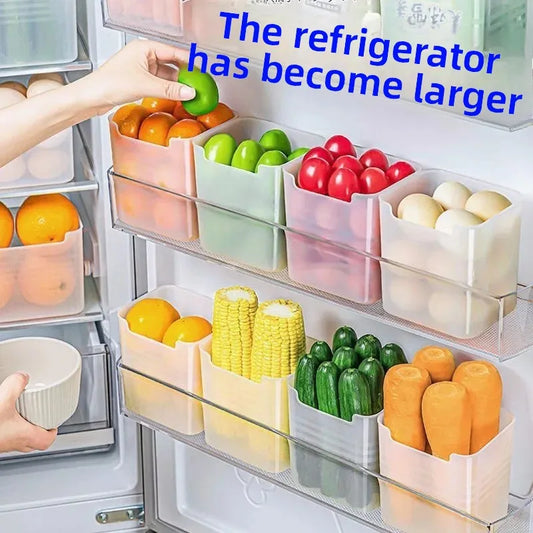 Refrigerator Side Door Food Storage Bin for Fruits & Vegetables