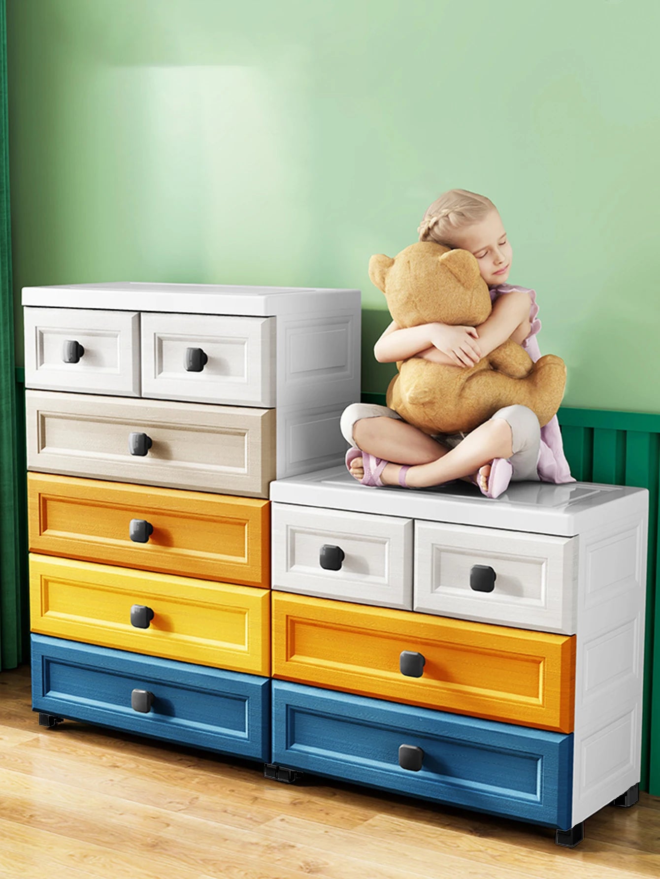 Bedroom Storage Cabinet Modern Minimalist Drawer Cabinet Storage Cabinet Living Room Chest of Drawers Bedside Storage Cabinet