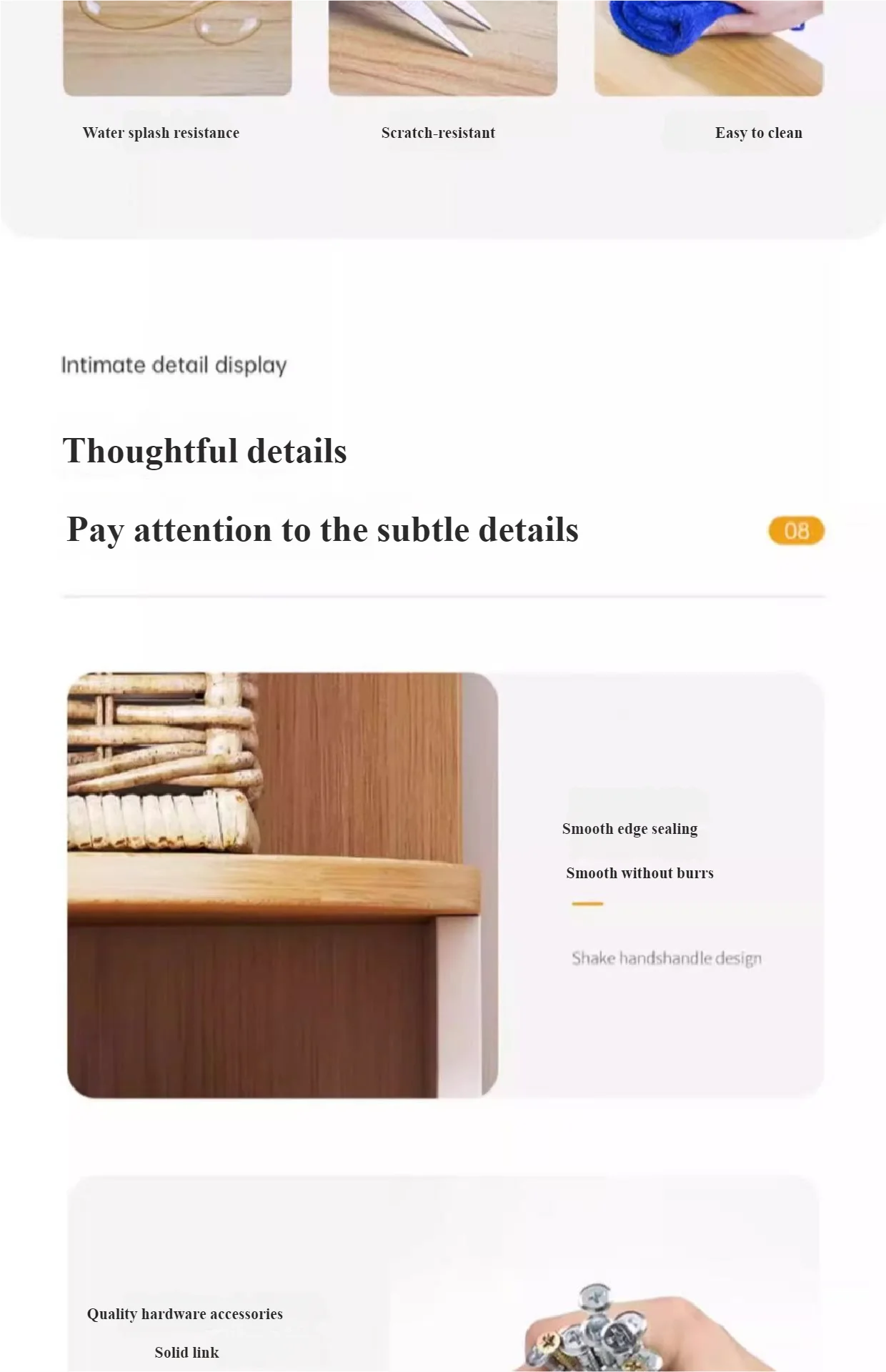 Solid Wood Wall-Mounted Corner Shelf Unit Narrow Bookshelf with Storage Space-Saving Design for Small Living Room & Home Office