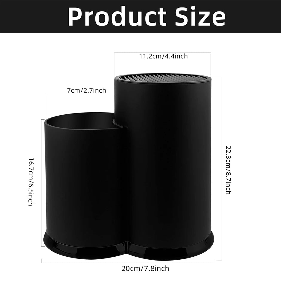 Multi-Function Kitchen Utensil & Knife Holder — Compact Countertop Organizer